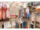 Spacious walk-in closet with built-in shelving and ample storage space for clothes and accessories at 3809 Arlington Ridge Blvd, Leesburg, FL 34748