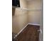 Empty walk-in closet with wood floors and white wire shelving at 750 Eden Pl, The Villages, FL 32162
