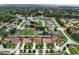 Aerial view of the community showcasing the property's location and landscaping at 10240 Kabana Blvd, Clermont, FL 34711