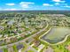 Birds eye view of a single-story house in a well developed community at 11215 Se 172Nd Place, Summerfield, FL 34491