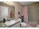 Functional bathroom with a single sink, ample counter space, and a shower-tub combination at 11495 Se 71St Terrace Rd, Morriston, FL 32668