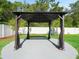 Close up view of backyard gazebo, perfect for outdoor relaxation or entertaining at 15664 Se 97Th Ave, Summerfield, FL 34491
