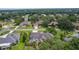 Aerial view of a beautiful neighborhood with mature trees and well-maintained homes at 2904 Avalos Dr, The Villages, FL 32162