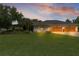 Beautiful exterior with well-manicured lawn and three-car garage at 2904 Avalos Dr, The Villages, FL 32162