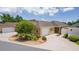 Beautiful home aerial showcasing manicured landscaping and a two car garage at 2967 Thayer Ter, The Villages, FL 32163