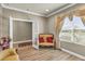 Bright home office with French doors, wood-look flooring, and elegant window treatments at 3222 San Leo Dr, Orlando, FL 32820