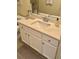 Bathroom featuring a light countertop and white cabinets at 3337 Candlebrook St, The Villages, FL 32162