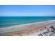 Stunning view of the beach from the condo building at 3425 S Atlantic Ave # 1101, Daytona Beach, FL 32118