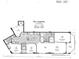 Detailed floor plan of a spacious three-bedroom condo unit layout at 3425 S Atlantic Ave # 1101, Daytona Beach, FL 32118