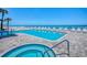 Gorgeous outdoor pool and hot tub with beautiful ocean views at 3425 S Atlantic Ave # 1101, Daytona Beach, FL 32118