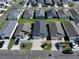 Bird's eye view of the house showcasing neighborhood layout and location at 3817 Miragalia Ln, The Villages, FL 32163
