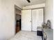 Welcoming entryway with tile flooring, closet, and neutral decor, ideal for guests at 500 Newell Hill Rd # 113D, Leesburg, FL 34748