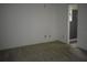 Neutral bedroom featuring carpet floors and an ensuite bathroom with tiled shower at 610 Swallow Ct, Apopka, FL 32712