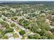 Overhead image of homes nestled among mature trees, offering a sense of privacy and community at 1011 Dundee Cir, Leesburg, FL 34788