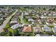 An aerial view of the house and the community at 1175 Johnston Path, The Villages, FL 32162