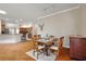 Open dining area adjacent to the kitchen, perfect for entertaining and Gathering meals at 1175 Johnston Path, The Villages, FL 32162