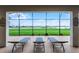 Enjoy this screened patio with an outdoor view, overlooking the lawn and waterfront view at 313 Blue Cypress Dr, Groveland, FL 34736