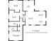 Detailed floor plan showcasing the layout of this 1,114 sq ft home with bedrooms, living areas, and kitchen at 4123 County Road 124, Wildwood, FL 34785
