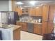 Eat-in kitchen features stainless appliances, granite countertops and plenty of cabinet space at 48 Pinehurst Cir, Ormond Beach, FL 32174