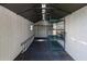 View of inside shed showing shelving and ladder storage at 5521 Oak St, Mount Dora, FL 32757