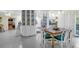 Inviting dining area open to other living spaces, with a built-in bookcase at 101 Lakeshore Blvd, St Cloud, FL 34769