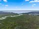 Stunning aerial of the surrounding conservation area and waterway behind the property at 1640 Marsh Pointe Dr, Clermont, FL 34711
