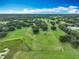 Expansive aerial view of the land featuring lush green pastures and mature trees at 17670 Se 283Rd Ave, Umatilla, FL 32784