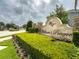 Landscaped entrance sign for the William's Preserve community at 212 Primrose Dr, Davenport, FL 33837