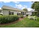 Backyard with a patio and lawn at 215 Chula Vista Ave, The Villages, FL 32159