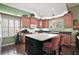 Spacious kitchen island, modern appliances and lots of cabinet space at 215 Chula Vista Ave, The Villages, FL 32159