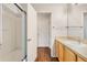 Bathroom with shower and vanity at 2317 Whisper St, The Villages, FL 32162