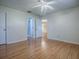 Bedroom with ensuite bathroom and access to the living and dining areas at 2799 Privada Dr, The Villages, FL 32162