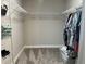 Walk-in closet providing plenty of storage with ample shelving and hanging space at 3466 Smedley Rd, The Villages, FL 32163