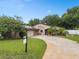 Beautiful single-Gathering home with well-manicured lawn, mature landscaping, and a circular driveway at 721 Mendoza Dr, Orlando, FL 32825
