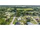 Aerial view showcasing the home's location in a serene neighborhood at 8850 Se 156Th St, Summerfield, FL 34491