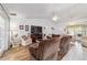 Bright, open living area flows into dining space with abundant natural light at 8850 Se 156Th St, Summerfield, FL 34491