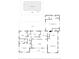 Detailed floor plan showcasing the home's layout with swimming pool, patio, bedrooms, and living spaces at 9269 Silver Lake Dr, Leesburg, FL 34788