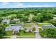 Neighborhood view of well-kept homes with mature landscaping, manicured lawns, and fenced yards offering privacy and charm at 15916 Indian Wells Ct, Clermont, FL 34711