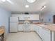 Bright kitchen with white appliances, ample counter space, and a sun tunnel for natural light at 17461 Se 82Nd Albemarle Ave, The Villages, FL 32162