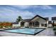 Beautiful pool with lounge chairs and a view of the backyard at 2421 Shady Ln, Groveland, FL 34736