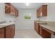Convenient laundry room with overhead cabinets and a utility sink at 2954 Heiny Pl, The Villages, FL 32163