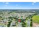 Scenic aerial view of the residential area, showcasing the property's location within the community at 2991 Saint Thomas Ln, The Villages, FL 32162