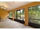 Relaxing screened porch with views of backyard at 37236 Cherry Lake Rd, Fruitland Park, FL 34731