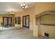 Large screened-in porch with outdoor lighting, perfect for entertaining or relaxing at 37236 Cherry Lake Rd, Fruitland Park, FL 34731