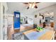 Open floor plan includes living, dining, and kitchen areas with modern appliances at 400 W Washington St, Minneola, FL 34715