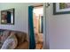 Main bedroom walk-in closet with built-in shelving and ample storage space at 4634 Bigler Ln, Mount Dora, FL 32757
