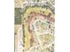 A map showing the location of the property and its proximity to the golf course at 5090 Greens Dr, Lady Lake, FL 32159