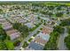 An aerial view of a peaceful residential neighborhood with mature trees at 8195 Se 174Th Rowland St, The Villages, FL 32162