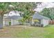 Charming single-story home with a well-manicured lawn, mature trees, and welcoming curb appeal at 832 Willow Run St, Minneola, FL 34715
