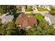 Aerial view of the roof and landscaped grounds at 8537 Se 177Th Bartram Loop, The Villages, FL 32162